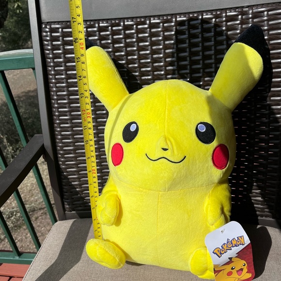 Pokeman 14” Plush Pikachu - Picture 6 of 9